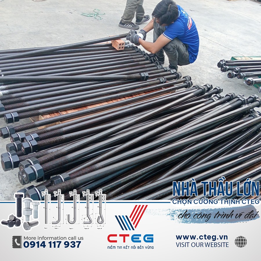 Lý do chọn bulong neo móng giá sỉ 