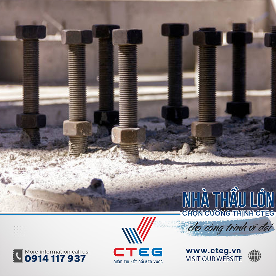 Tầm quan trọng của bulong neo kết cấu thép