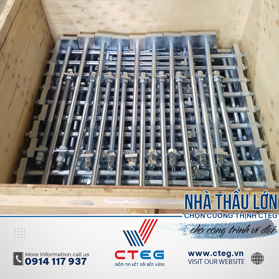 Quy trình đóng gói bulong neo M24