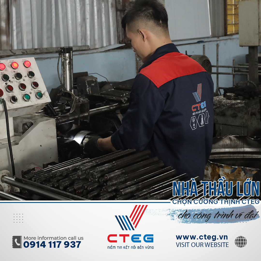 Quy trình bulong neo móng tại HCM 