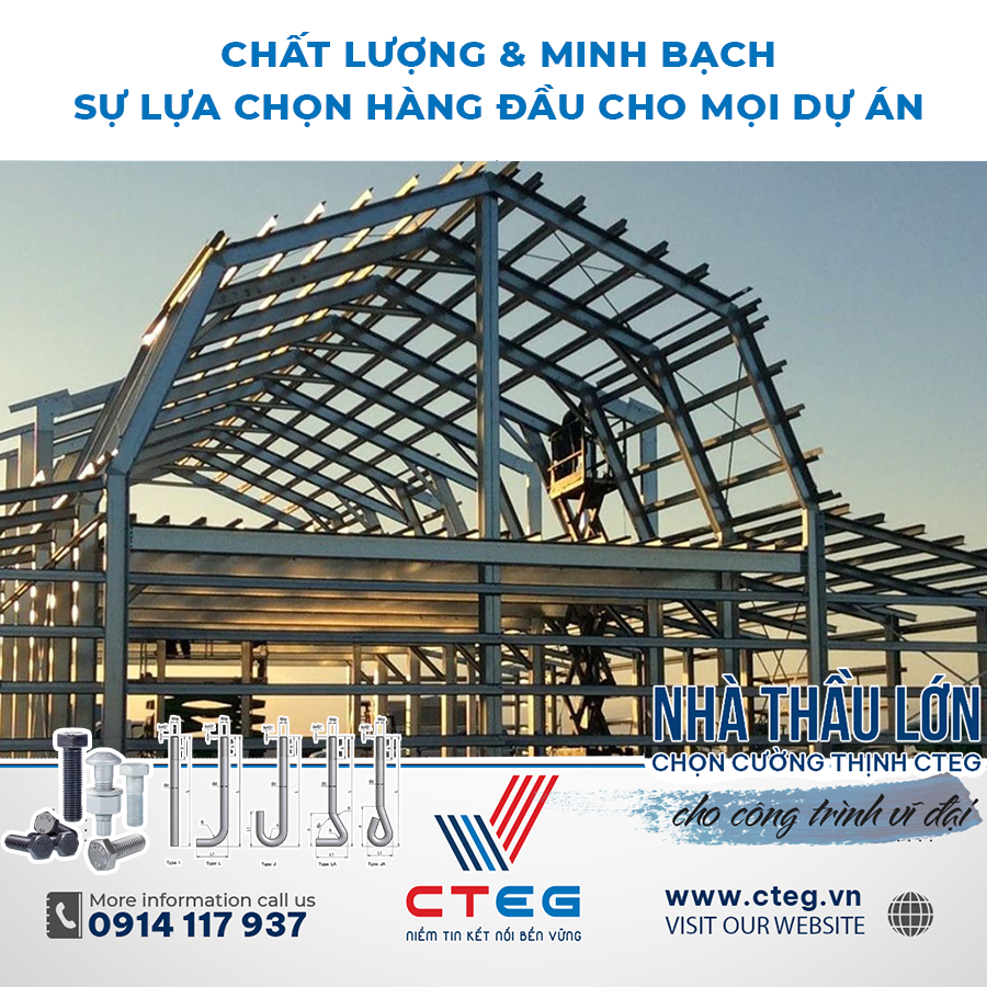 Các đối tượng nên mua trực tiếp tại xưởng gia công bulong neo