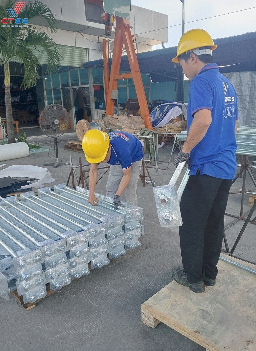 Lý do bulong neo đen được ưu tiên cho các hạng mục móng cột điện cao thế